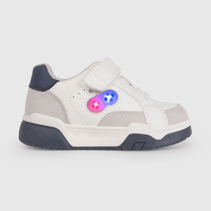 Zapatilla Luces y ruedas Niño blanco