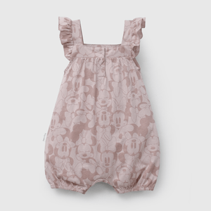 Enterizo Rosado Minnie de Bebé de New born talla RN a 6/9 M