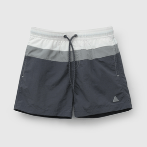 Traje De Baño UV Negro Rayado de Niño talla 3 a 12 Años