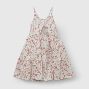 Vestido Multicolor Flores de Niña talla 3 a 12 Años