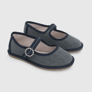 Ballerina de Niña Azul con Broche