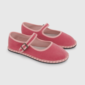 Ballerina de Niña Fucsia con Hebilla