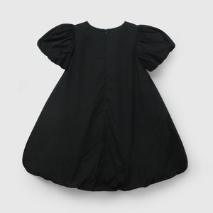 Vestido de Niña Negro con Cinta