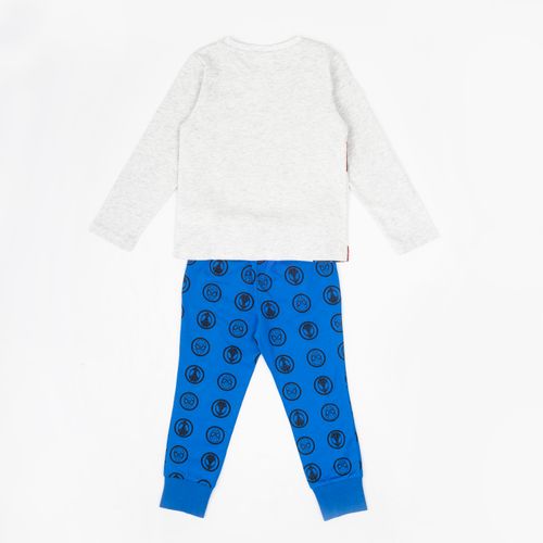 Pijama estampado spiderman azul