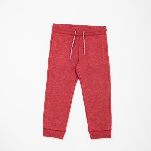 Pantalón básico cordon jaspeado rojo italiano