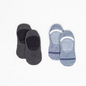 Medias bipack lineas en el frente azul
