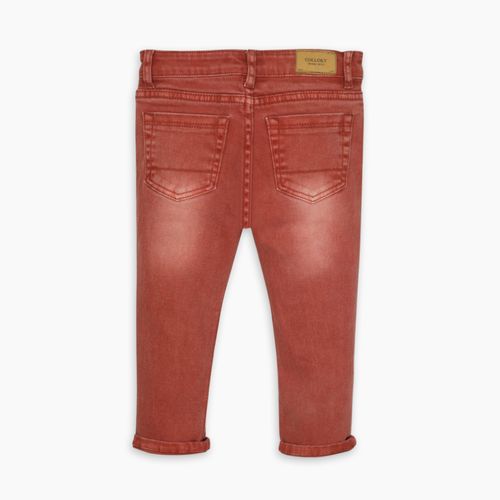 Jeans de niño clasico rojo