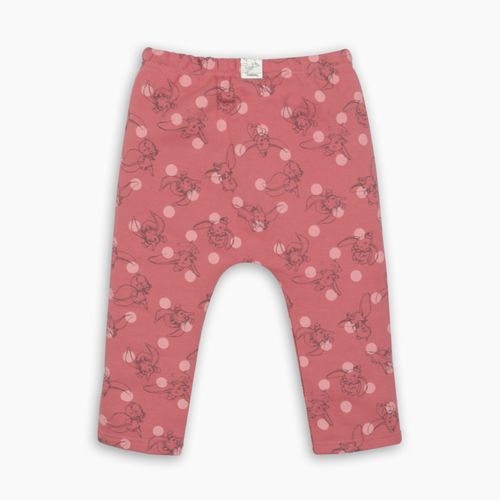 Pantalón de niña dumbo rosado
