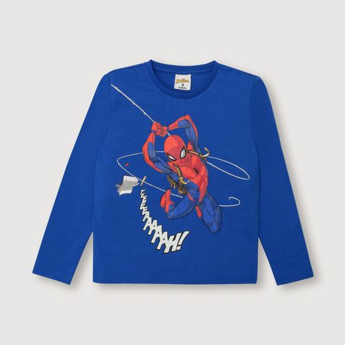 Pijama de niño Spiderman azulino