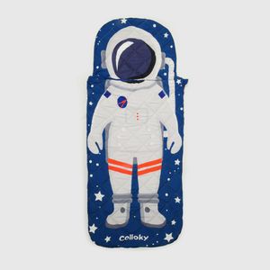 Saco de dormir de niño espacial azul