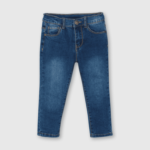 Jeans de niño 5 bolsillos azul