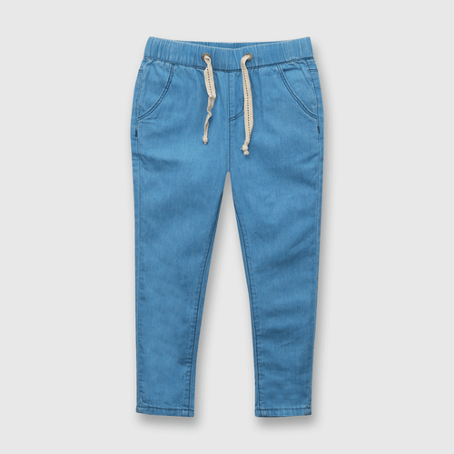 Jeans de niño holgado azul