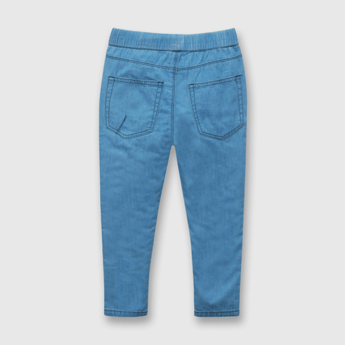 Jeans de niño holgado azul