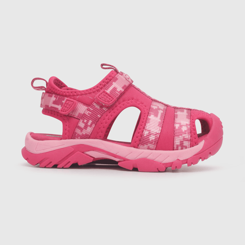 Sandalia de niña cerrada rosado