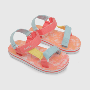 Aqua de niña abierta rosado
