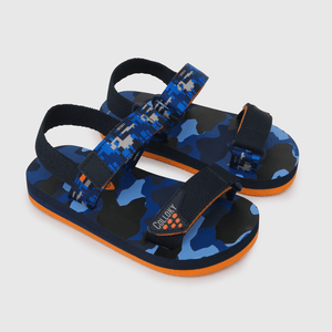 Aqua de niño abierta con punta ajustable azul