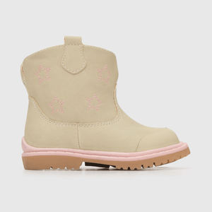 Bootie de niña beige