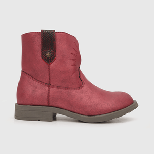 Bootie de niña roja