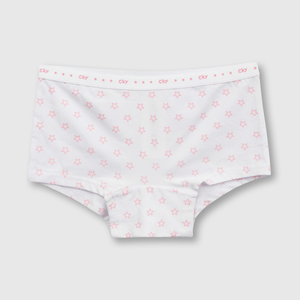 Calzón de niña 7 pack pantaleta gris