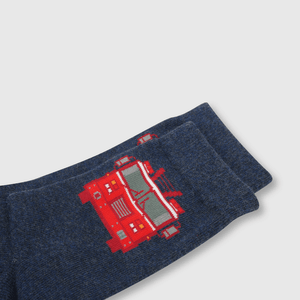 Medias de niño 3 pack bombero azul