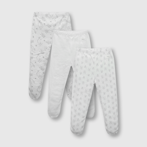 Panty ballerina de bebé 3 pack Winnie Pooh gris