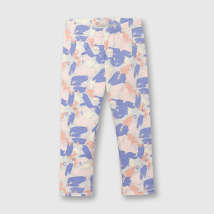 Leggings de bebé niña manchas gris