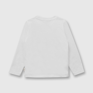 Polo de bebé niño play blanco