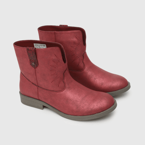 Bootie de mujer roja