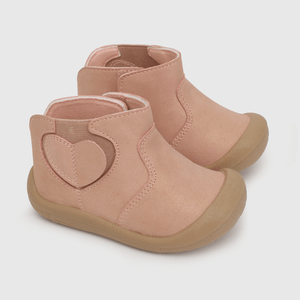 Bota de niña rosada