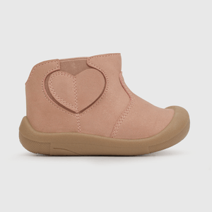 Bota de niña rosada