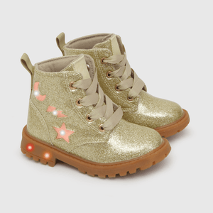 Botin de niña amarillo