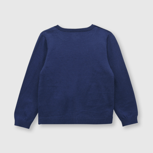 Chompa de bebé niña clasico de bebe niña clasico azul
