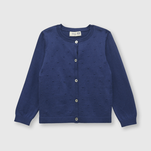 Chompa de bebé niña clasico de bebe niña clasico azul