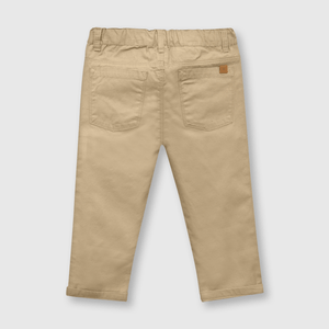 Pantalón de bebé niño clasico de bebe niño clasico beige