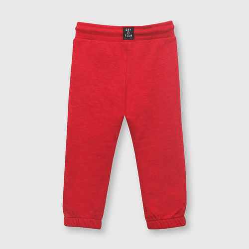 Pantalón de bebe niño con elastico rojo