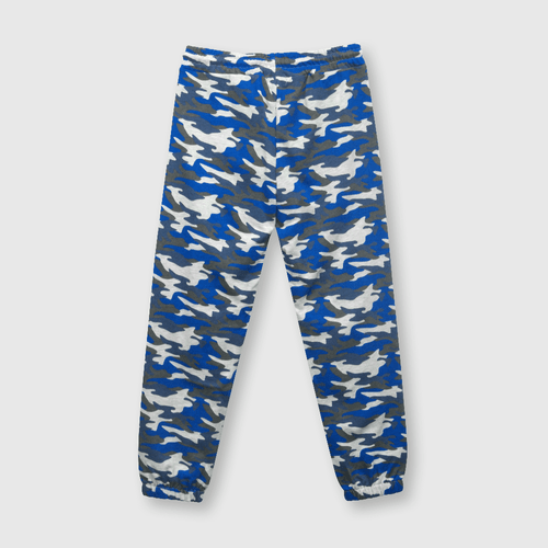 Pantalón de niño camuflado azul