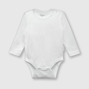 Body de bebe 3 pack de algodón blanco