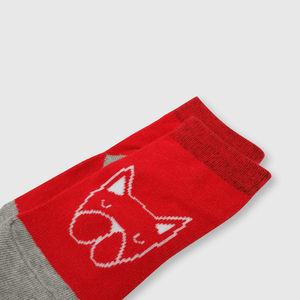 Medias deportivas de bebe niño 3 pack perros gris