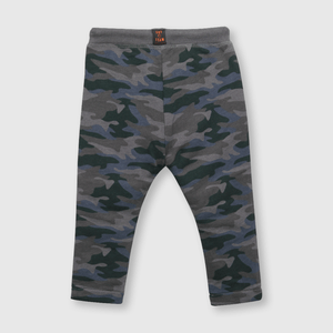 Pantalón de bebé niño camuflado de bebe niño camuflado gris