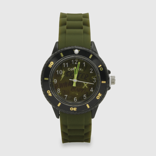 Reloj digital de niño verde