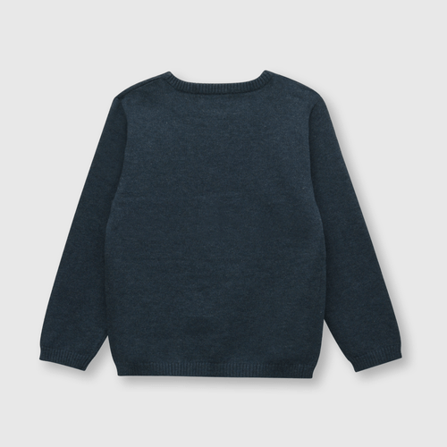 Sweater de bebe niño velero azul