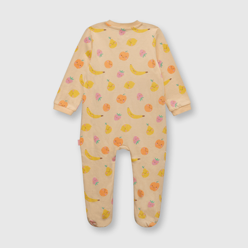 Pijama de bebe niña algodón damasco