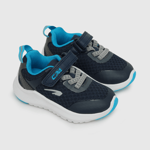 Zapatilla deportiva de niño caña baja azul