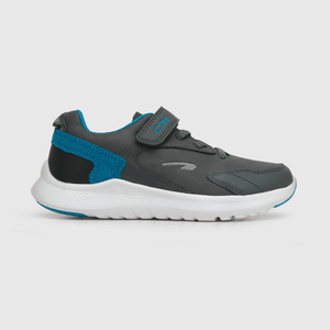 Zapatilla deportiva de niño caña baja gris