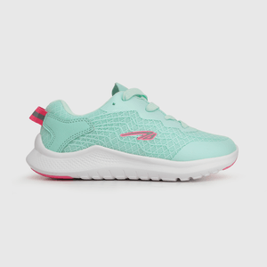 Zapatilla deportiva de niña caña baja celeste