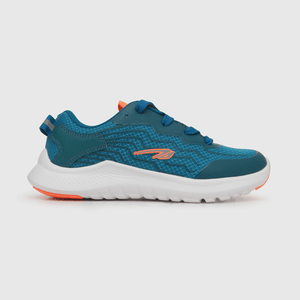 Zapatilla deportiva de niño caña baja azul