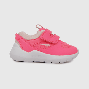 Zapatilla deportiva de niña caña baja rosado