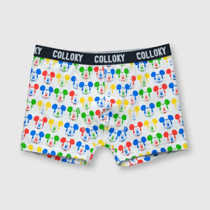 Boxer de niño 3 pack Mickey blanco