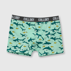 Boxer de niño 3 pack estampado gris