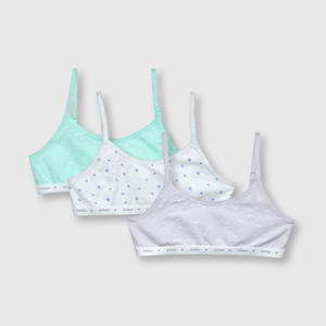 Top de niña 3 pack estampado lila